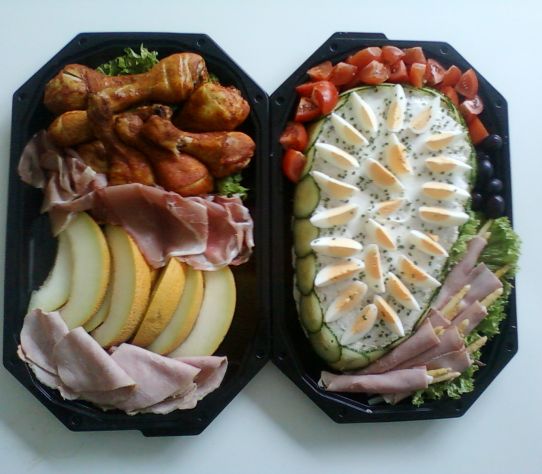 Koude schotel de luxe (opgemaakt)