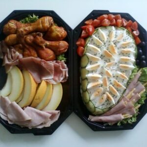 Koude schotel de luxe     (opgemaakt)